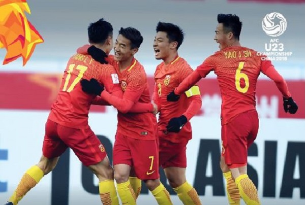 BXH VCK U23 châu Á ngày 9/1: U23 Trung Quốc thắng lớn