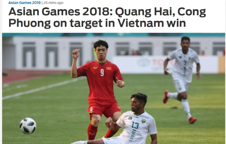 Báo Châu Á nói gì về chiến thắng của Olympic Việt Nam?