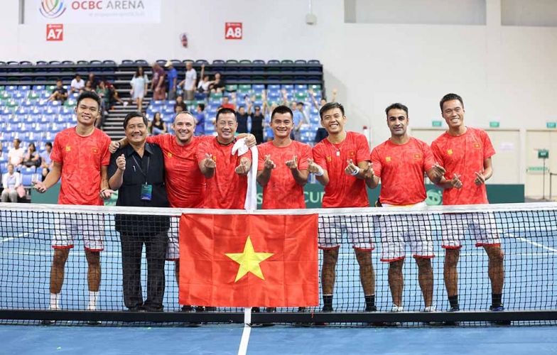 Việt Nam đăng cai Davis Cup khu vực Châu Á - Thái Bình Dương