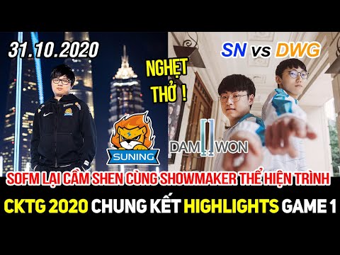 Highlight CKTG 2020 - SN vs DWG (Trận 1): DWG dẫn trước 1-0