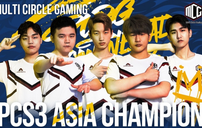 Multi Circle Gaming lên ngôi vô địch PCS 3 Châu Á