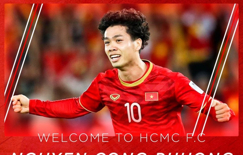 Cong Phuong to receive new shirt number in Ho Chi Minh City FC