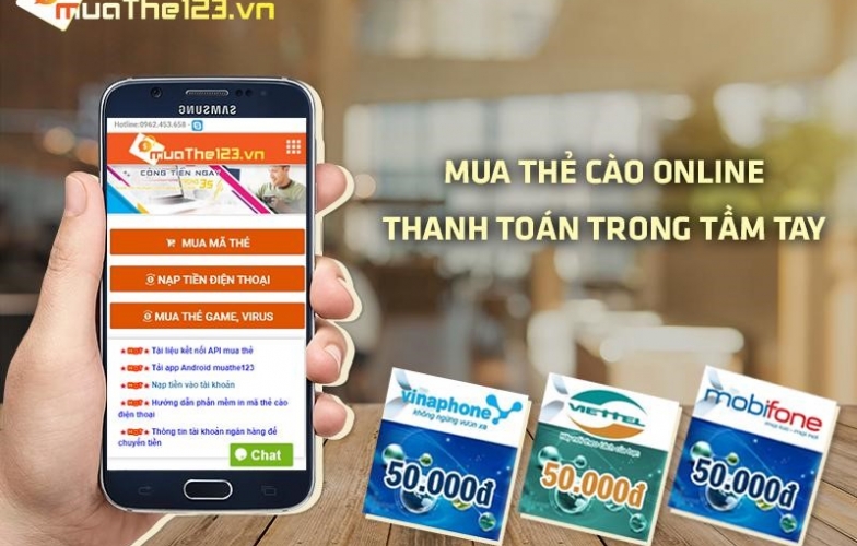 Muathe123.vn: Khám phá quyền năng không gian công nghệ bán thẻ cào