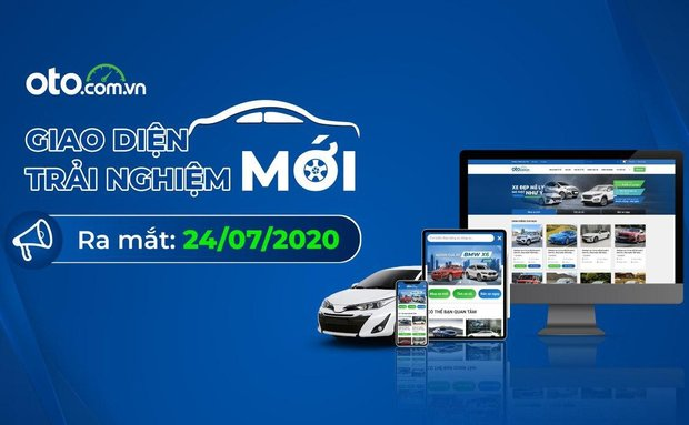 Giao diện mới “toanh” của trang mua bán xe hàng đầu Việt Nam – OTO.COM.VN