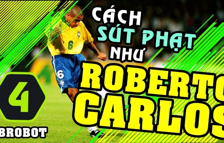 VIDEO: Roberto Carlos hướng dẫn sút phạt với những quỹ đạo bay 'cực ảo'