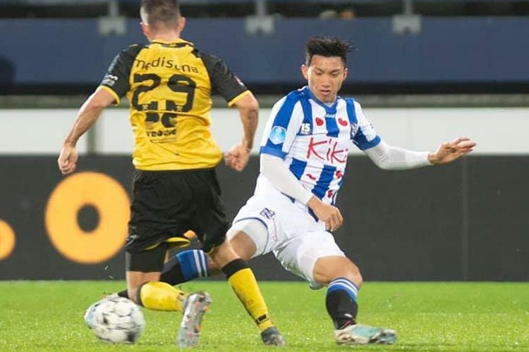 Văn Hậu là cầu thủ duy nhất đáp ứng yêu cầu của Heerenveen