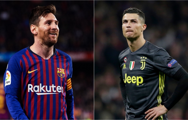 Lionel Messi bỏ xa Ronaldo cả 100 lần