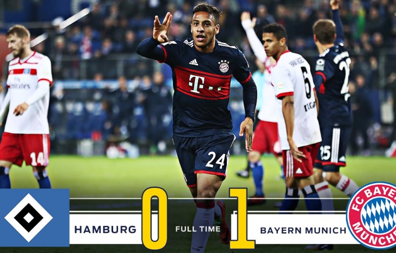 Highlights: Hamburger 0-1 Bayern Munich(Vòng 9 - Bundesliga)
