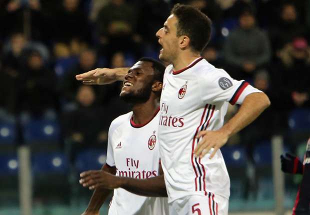 Highlights: Cagliari 1-2 AC Milan (Vòng 21 - Serie A)
