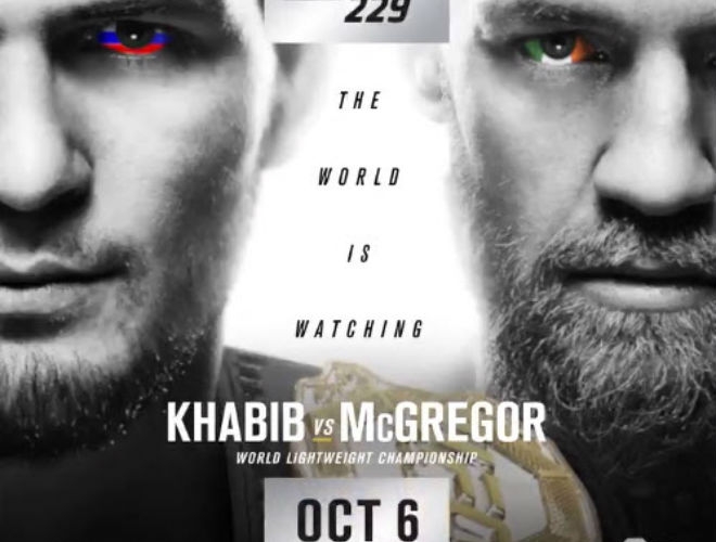 Xem trận Conor McGregor vs Khabib Nurmagomedov ở đâu?