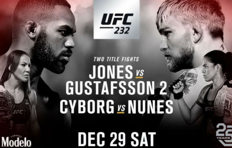 UFC 232: Jon Jones trở lại, Amanda Nunes soán ngôi 'quái vật' Cyborg đầy ngoạn mục