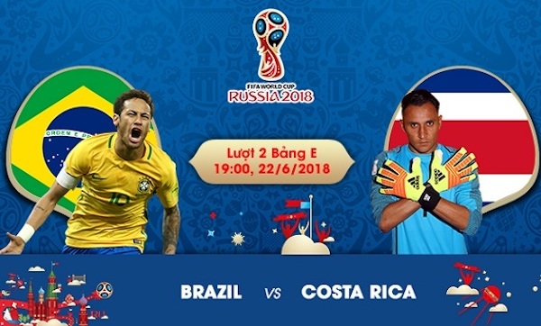 Nhận định Brazil vs Costa Rica, 19h00 22/6: Chờ vào ai?