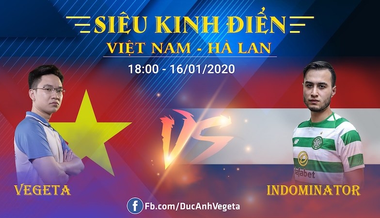 'Siêu kinh điển' PES Việt Nam - Hà Lan: Cuộc chiến với trời Âu