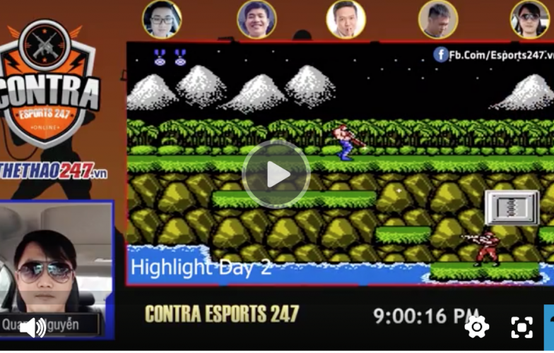 VIDEO: Màn phá đảo Contra như hack ở giải Contra Esports 247 