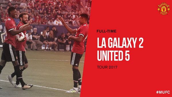 Highlights: LA Galaxy 2-5 Man Utd (IC Cup 2017)