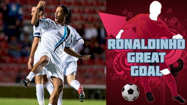 VIDEO: Ronaldinho lốp bóng ghi bàn từ 40m, kiến tạo cực đỉnh