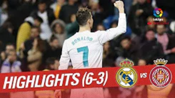 Highlights: Real Madrid 6-3 Girona (Vòng 29 La Liga)