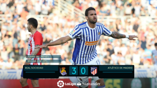 Highlights: Thua Real Sociedad, Atletico dâng chức vô địch La Liga cho Barca