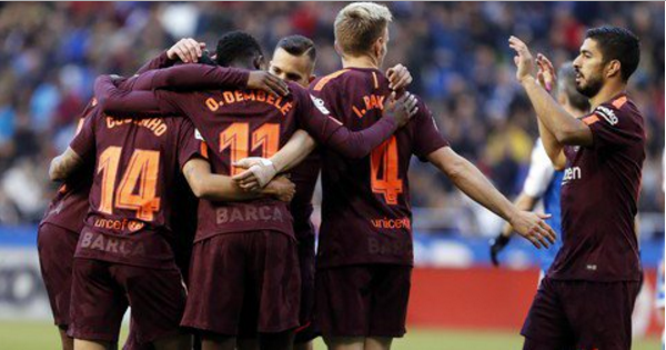 Highlights: Deportivo 2-4 Barcelona (Vòng 35 La Liga)