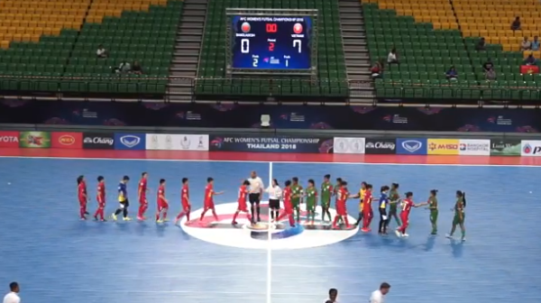 Highlights: Việt Nam 7-0 Bangladesh (VCK Futsal Nữ châu Á 2018)