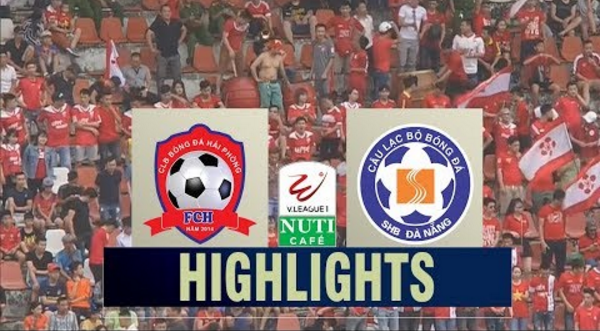 Highlights: Hải Phòng 3-2 Đà Nẵng (Vòng 7 V-League 2018)