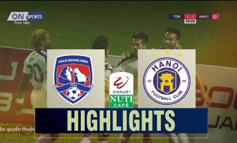 Highlights: Quảng Ninh 1-2 Hà Nội (Vòng 17 V-League 2018)