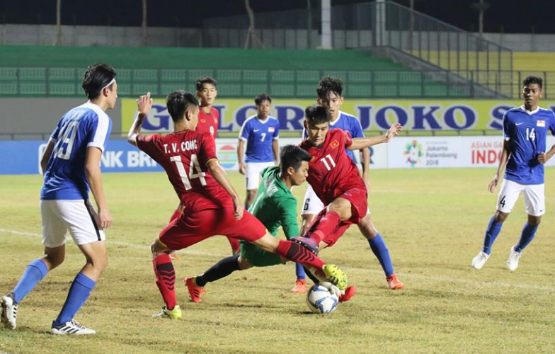 Highlights: U19 Việt Nam 2-2 U19 Singapore