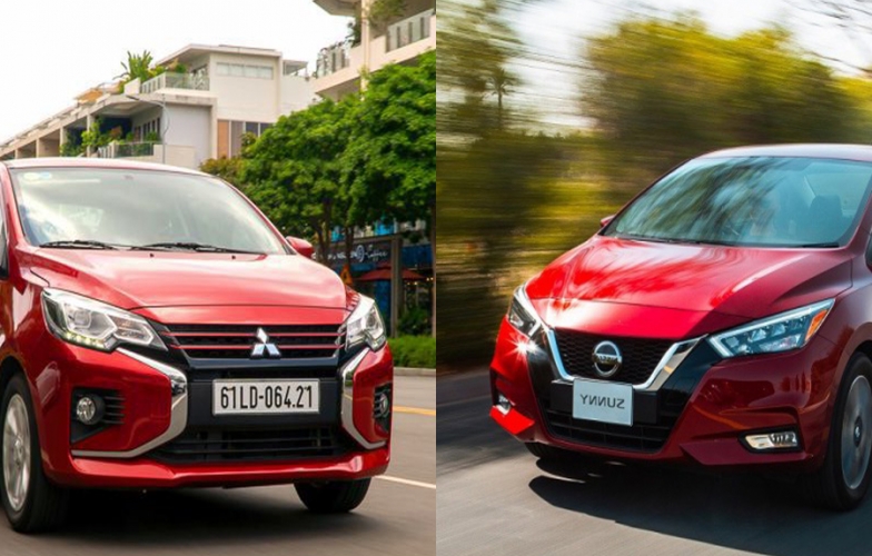 So sánh Nissan Sunny và Mitsubishi Attrage: Cuộc chiến xe giá rẻ