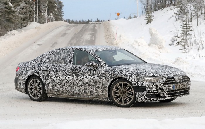 Lộ diện Audi A8 2018: Nâng cấp để thách thức hai ông 'Kẹ' BMW 7 và Mercedes S