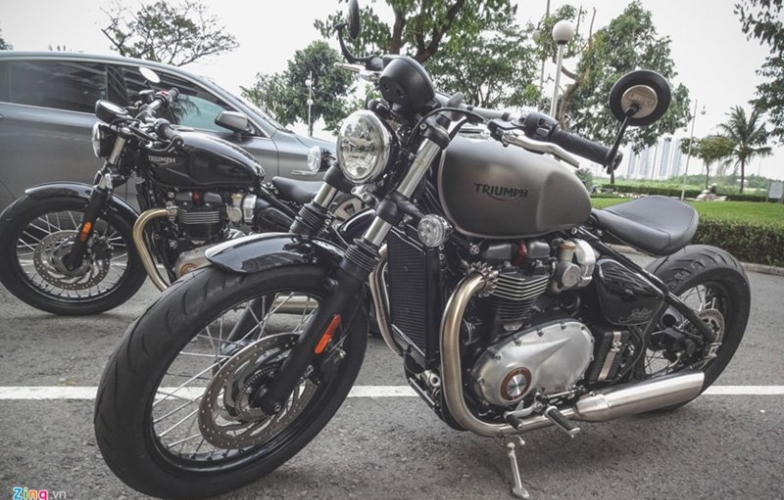 'Soi' môtô Triumph nửa tỷ đồng của Cường Đô La
