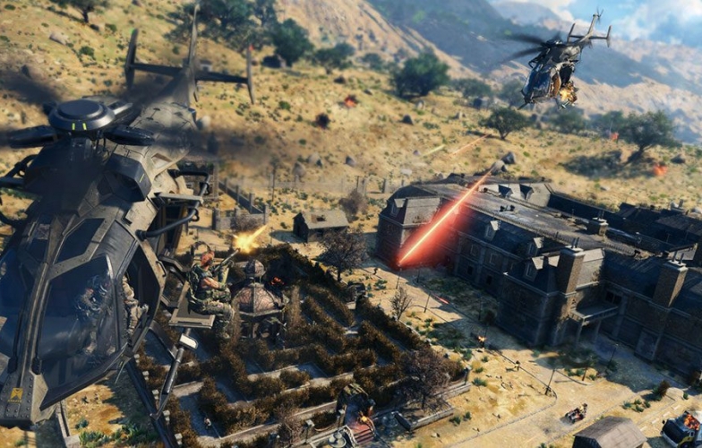 CoD Black Ops 4: Hướng dẫn tìm trực thăng trong Blackout