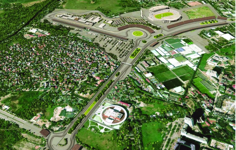 Phối cảnh 3D tuyệt đẹp của đường đua F1 tại Việt Nam