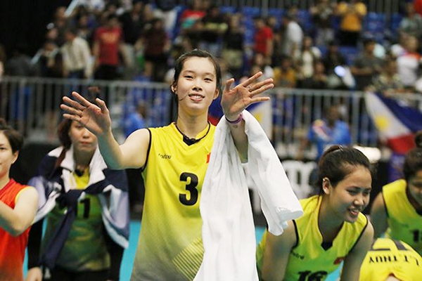 Trần Thị Thanh Thúy giành giải MVP của VTV Cup 2018