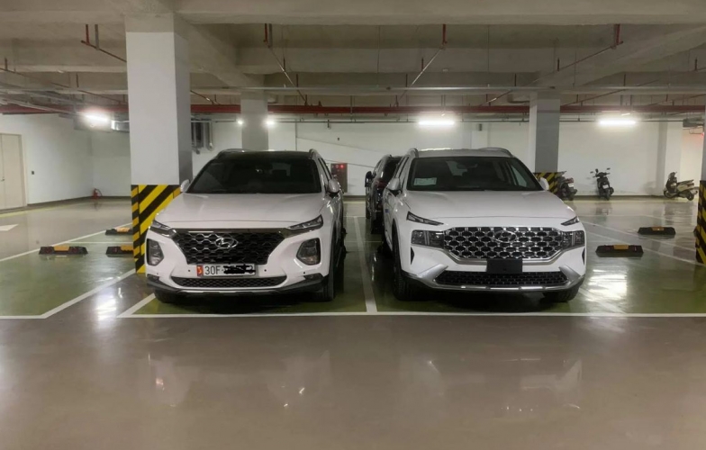 Hyundai SantaFe 2021 bất ngờ có mặt tại VN, đối thủ của Kia Sorento