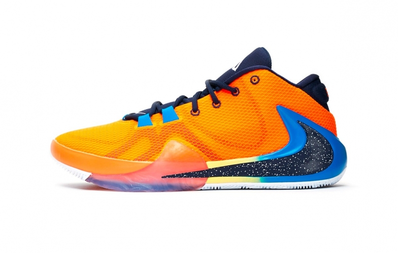 Nike giới thiệu giày bóng rổ Zoom Freak 1 với màu cam rực rỡ