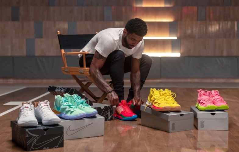 Nike và Kyrie Irving ra mắt BST giày Chú bọt biển tinh nghịch cực độc