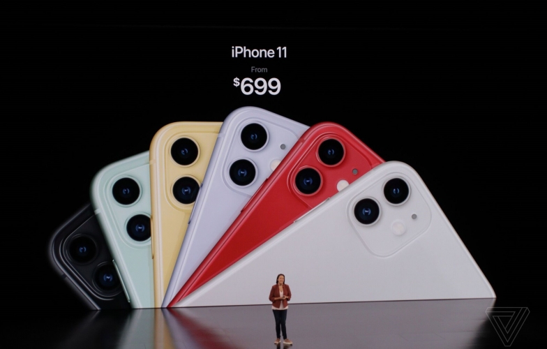 iPhone 11 Chính thức ra mắt, giá từ 699 USD, CPU nhanh hơn, Camera kép