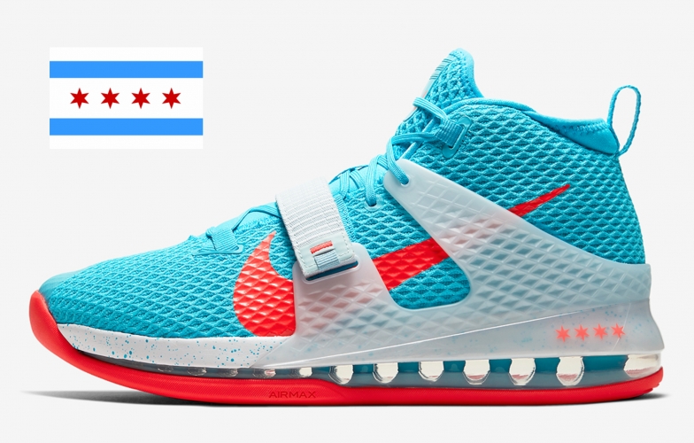 Nike Air Force Max II lấy chủ đề lá cờ Chicago