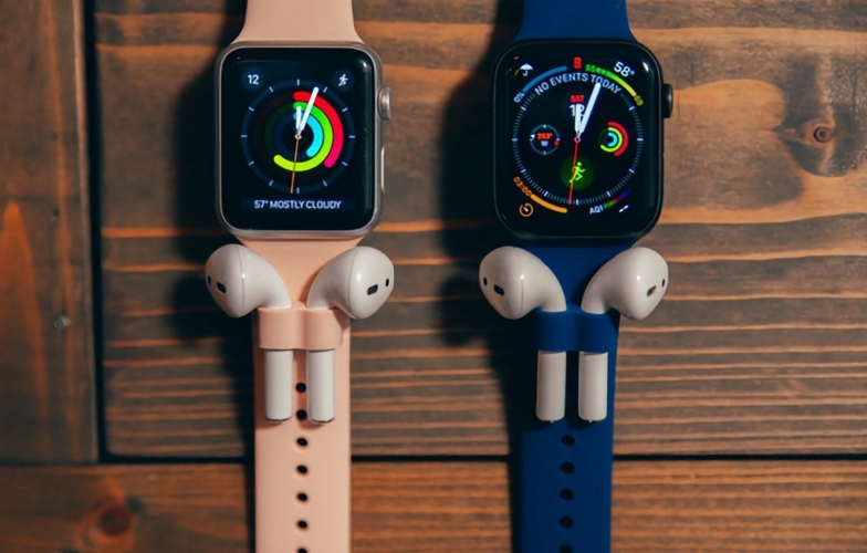 Xuất hiện dây đeo Apple Watch cài được Airpods lạ mắt