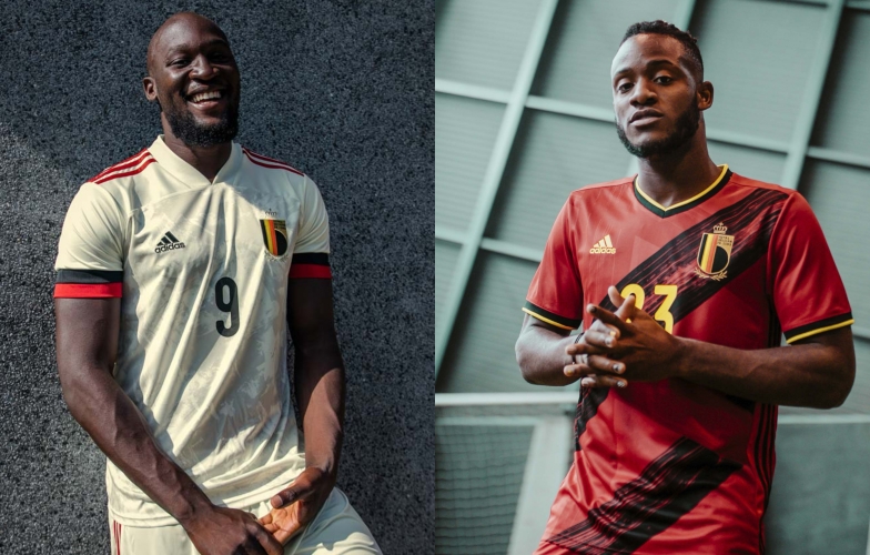 Adidas giới thiệu áo đấu Euro của đội tuyển Bỉ