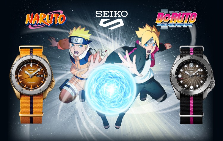 Seiko ra mắt đồng hồ thể thao chủ đề truyện tranh Naruto