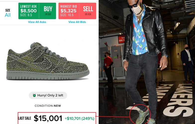 LeBron James đi sneaker giá gần 350 triệu đồng