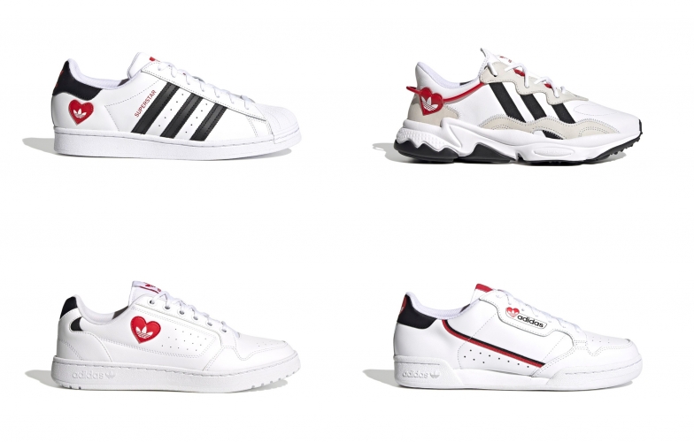Adidas ra mắt bốn mẫu sneaker cho Valentine