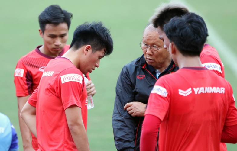 U23 Việt Nam tập buổi đầu tiên sau chuyến tập huấn Hàn Quốc