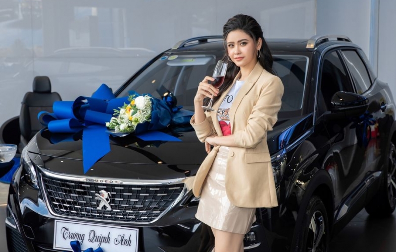 Cận Tết, Trương Quỳnh Anh tự mua Peugeot tiền tỷ tăng sinh nhật mình