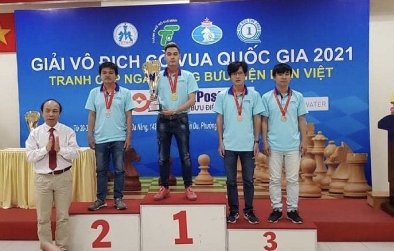 Kết thúc giải cờ vua VĐQG 2021: Tuấn Minh và Thảo Nguyên lập cú đúp