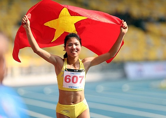 Bùi Thị Thu Thảo giành HCĐ tại giải điền kinh vô địch châu Á