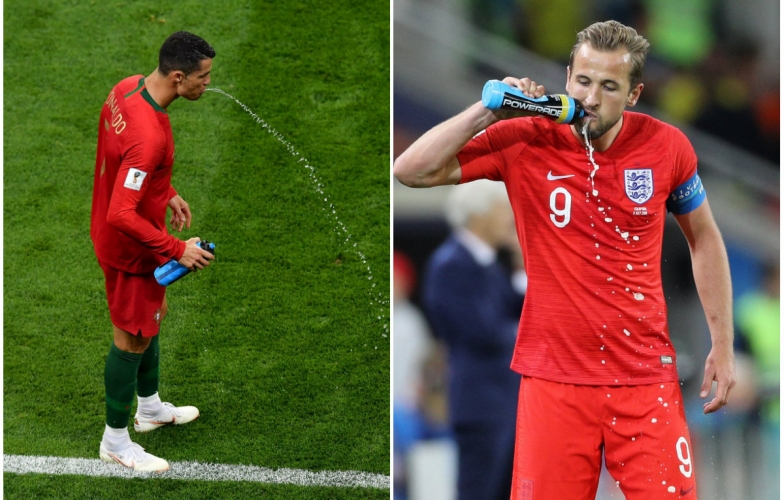 Lý giải loại nước FIFA cung cấp khiến cầu thủ nhổ ra mỗi khi uống