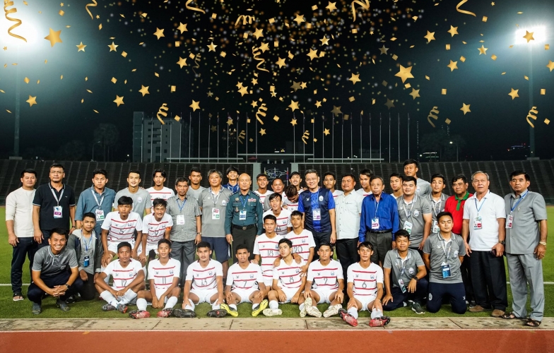Campuchia lập thành tích lịch sử cho bóng đá Đông Dương