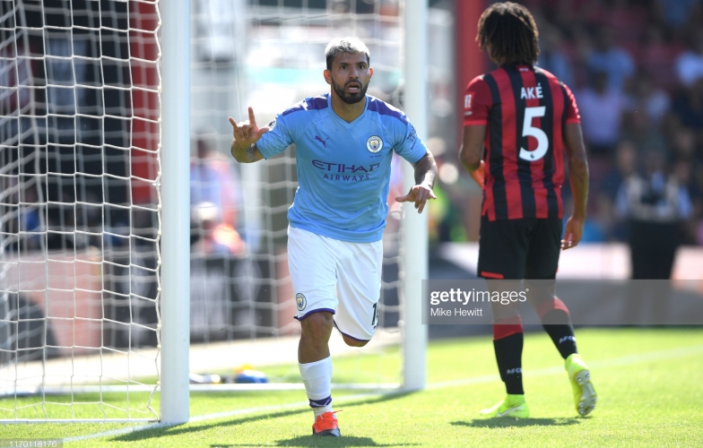 Aguero lập cú đúp, Man City phả hơi nóng vào gáy Liverpool